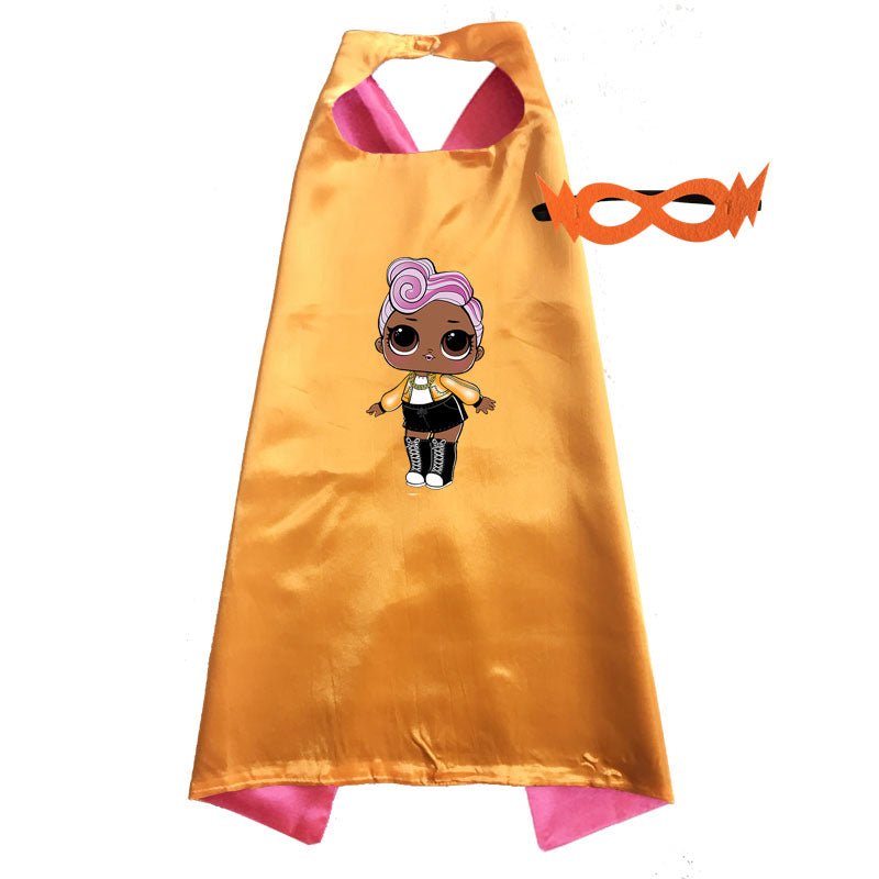 Kids Fashion Doll Cape & Mask Set – view 3