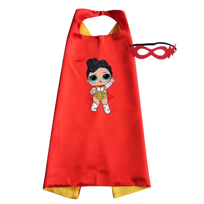 Kids Fashion Doll Cape & Mask Set – view 5