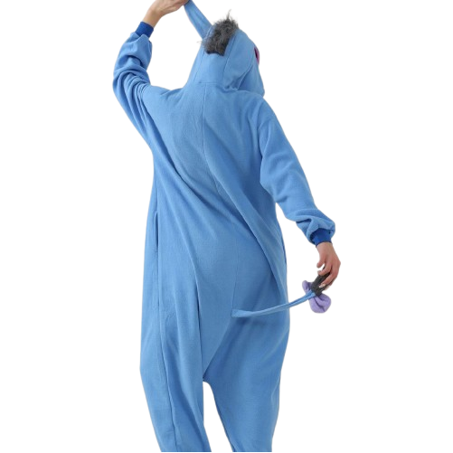 Kids Grey Donkey Costume Onesie Pyjamas