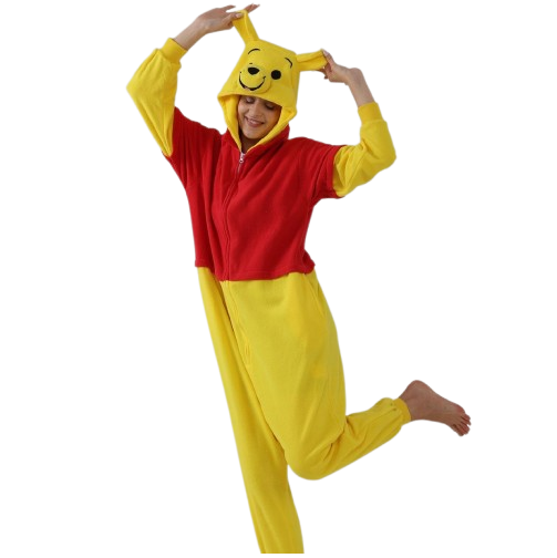 Kids Honey Bear Costume Onesie Pyjamas