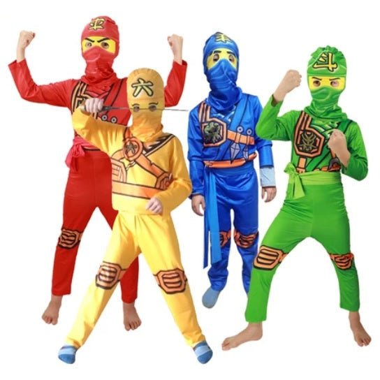 Kids Black Ninja Costume