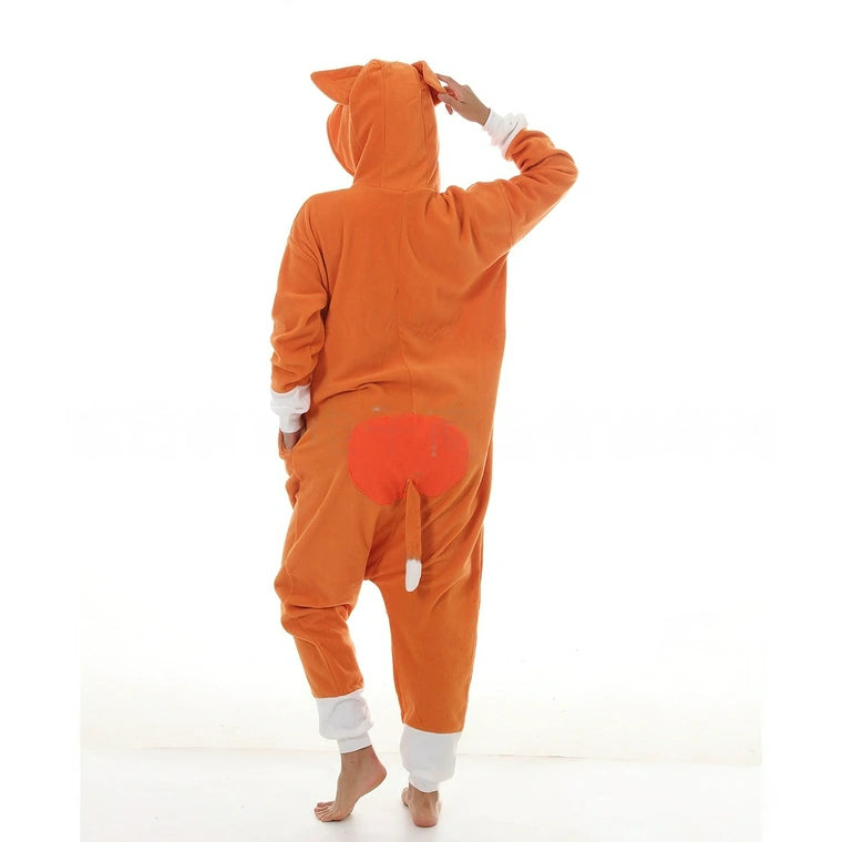 Orange Dog Kigurumi Onesie Pyjamas