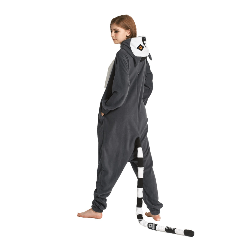 Lemur Cat Kigurumi Onesie Pyjamas