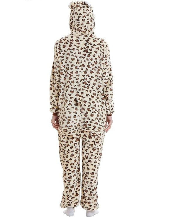 Leopard Bear Kigurumi Onesie Pyjamas