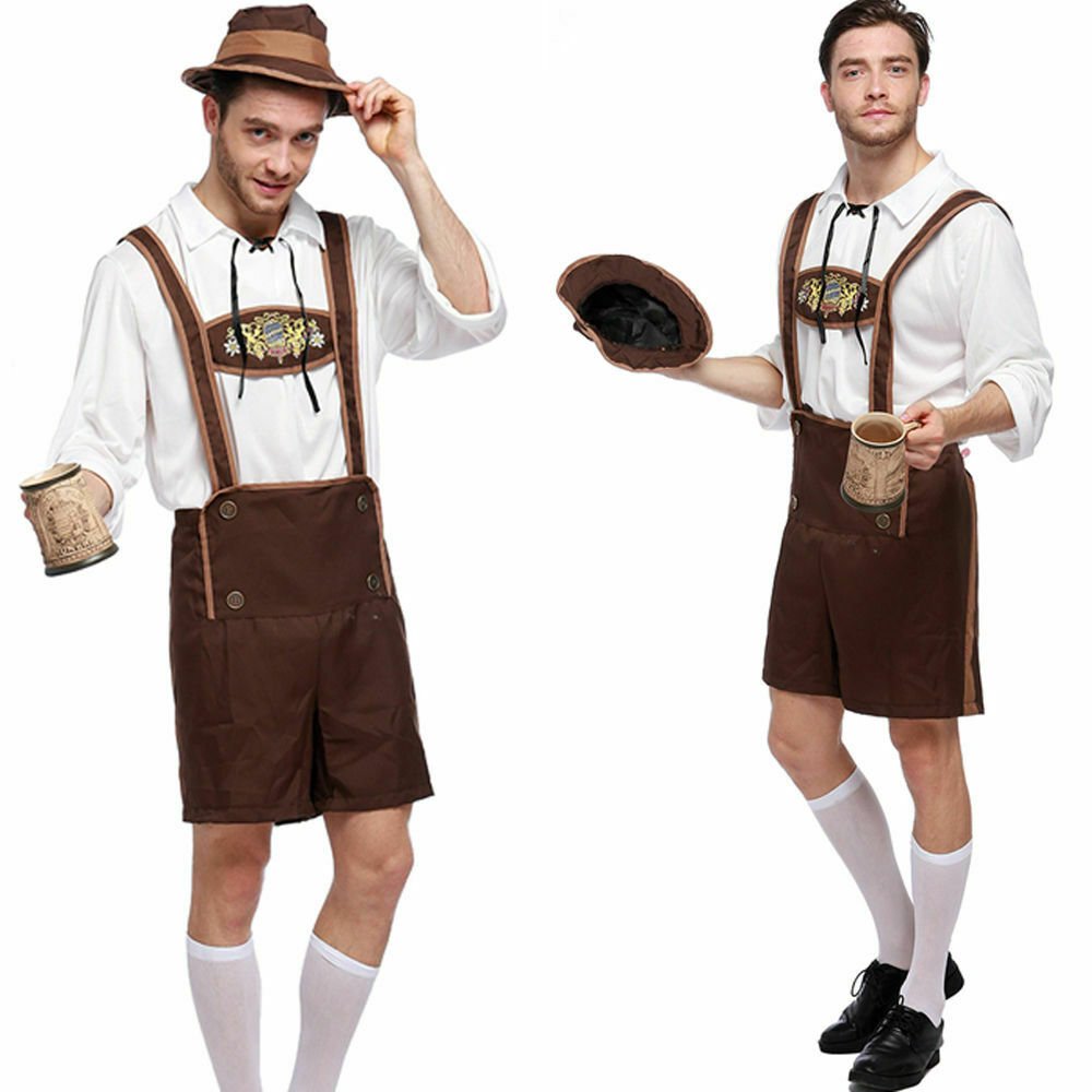 Men's Oktoberfest Lederhosen Costume