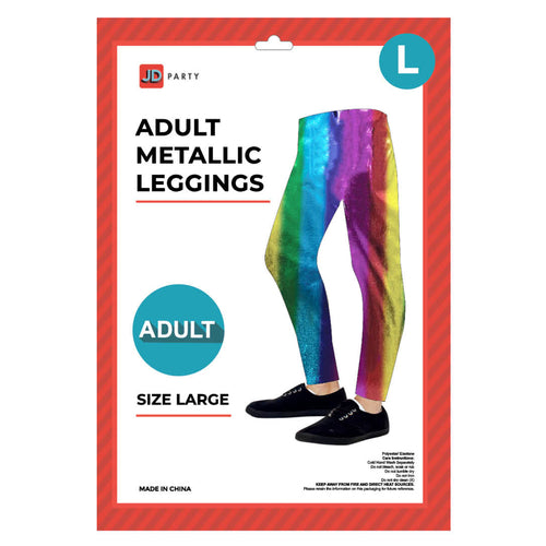 Adult Metallic Leggings – view 2