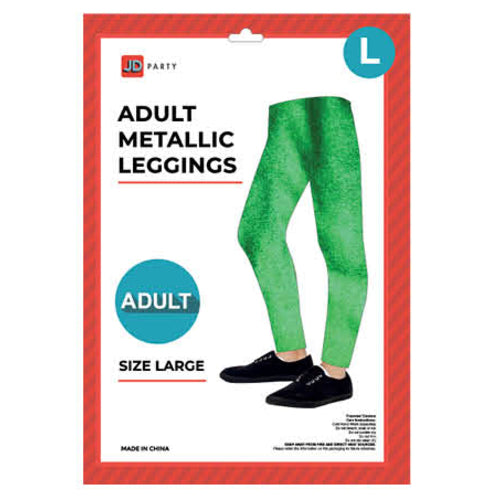 Adult Metallic Leggings – view 3