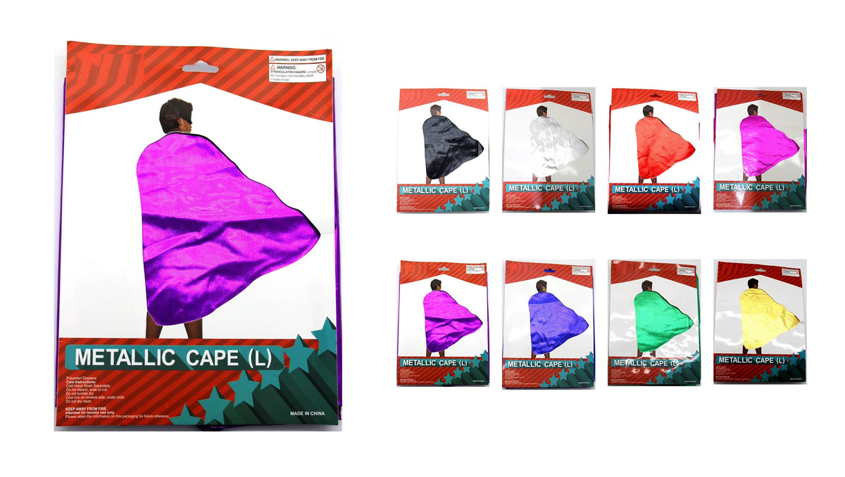 Long Metallic Cape