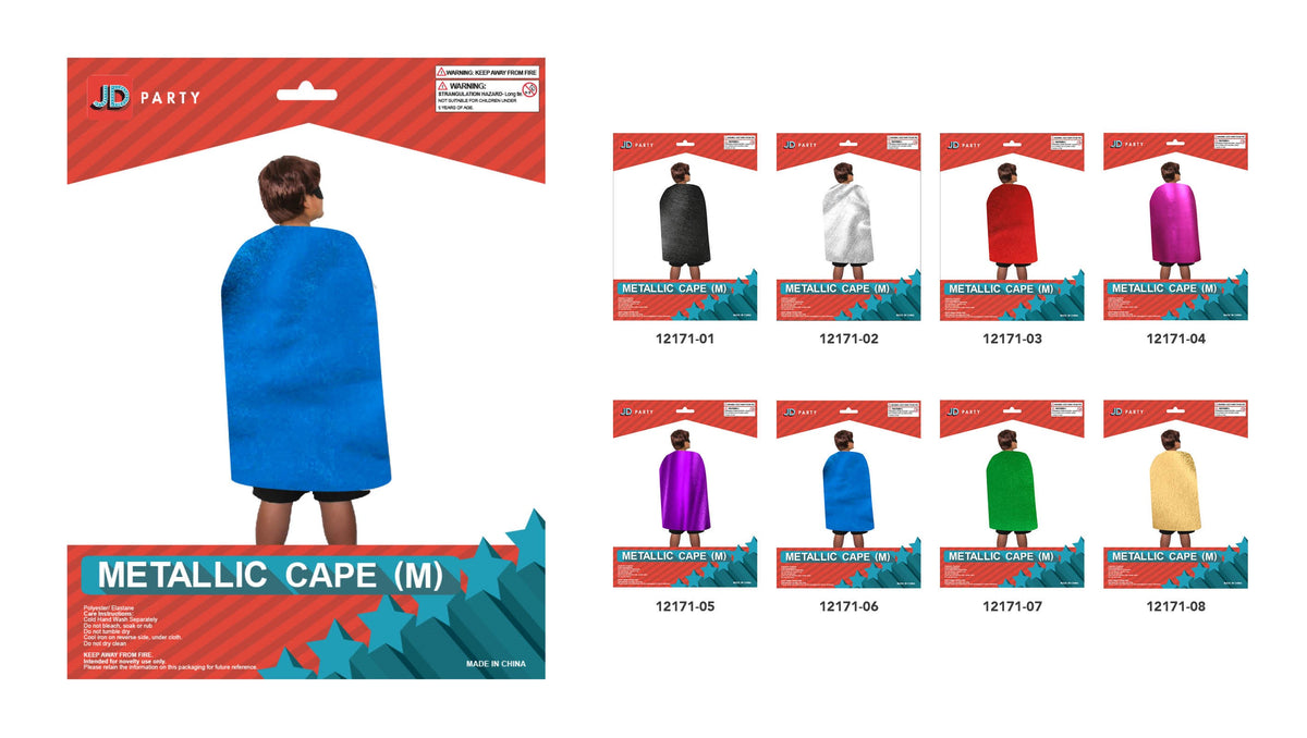 Medium Metallic Cape