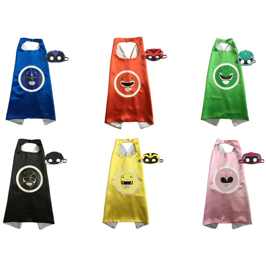 Colour Hero Kids Cape & Mask Set