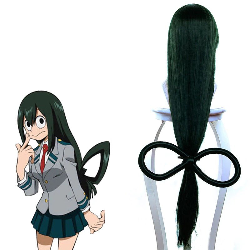 Green Frog Hero Anime Wig