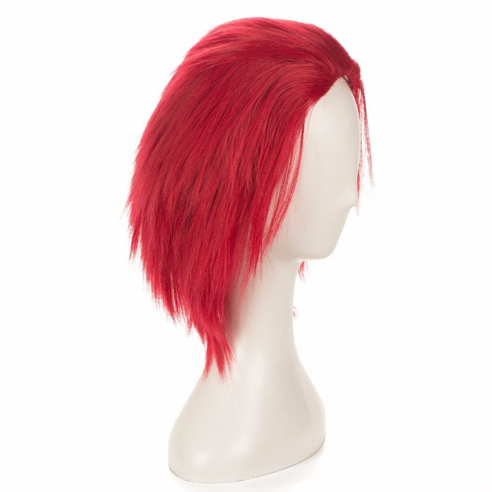 Spiky Red Anime Hero Wig