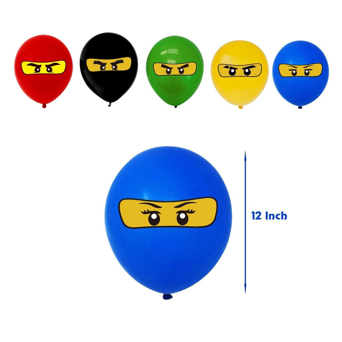 Ninja Birthday Party Decorations Set – view 3