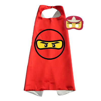 Ninja Kids Cape & Mask Set