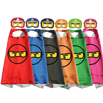 Ninja Kids Cape & Mask Set
