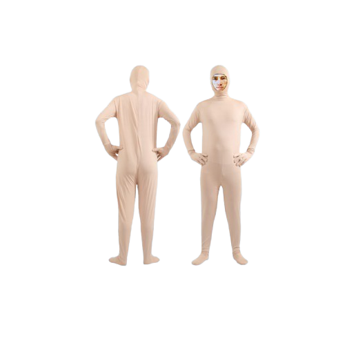 Kids & Adults Open Face Invisible Man Morph Suit Spandex Bodysuit – view 11
