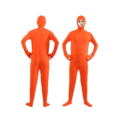 Kids & Adults Open Face Invisible Man Morph Suit Spandex Bodysuit – view 5