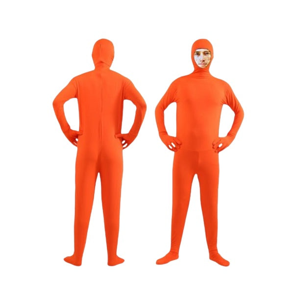 Kids & Adults Open Face Invisible Man Morph Suit Spandex Bodysuit – view 5