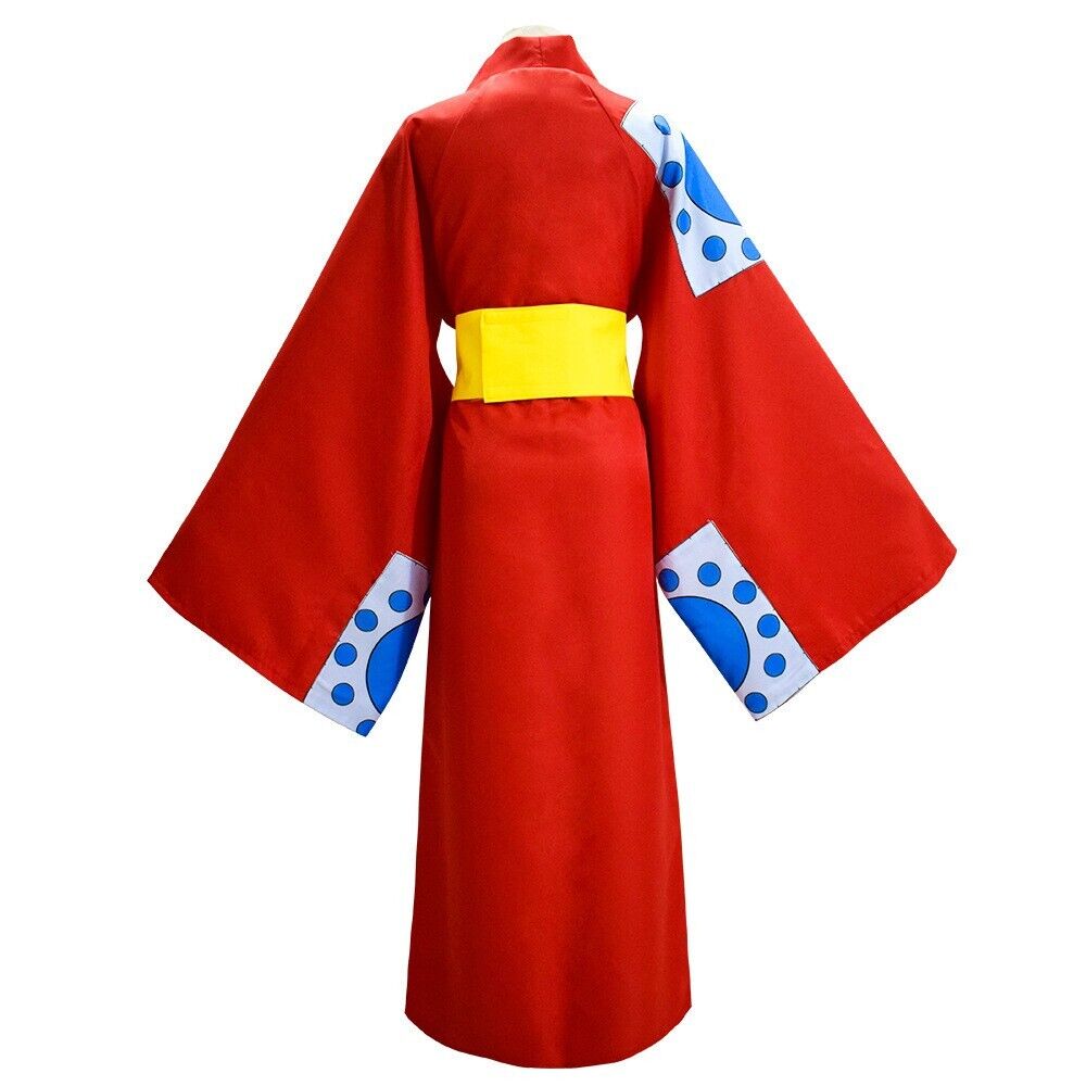 Straw Hat Pirate Anime Kimono Costume