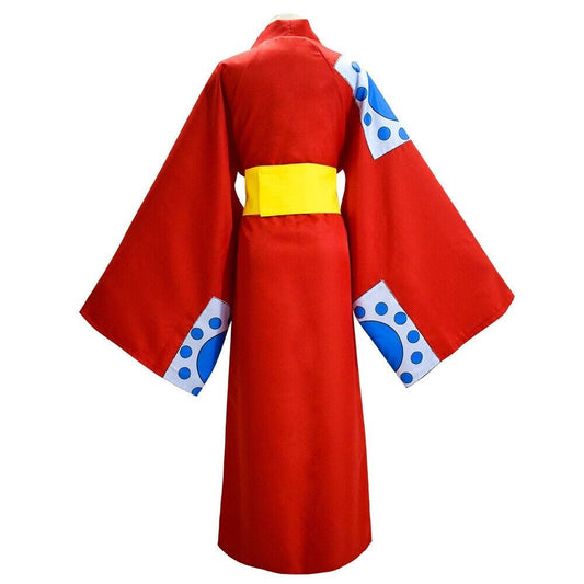 Straw Hat Pirate Anime Kimono Costume