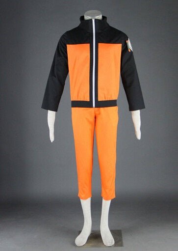 Orange Ninja Anime Costume