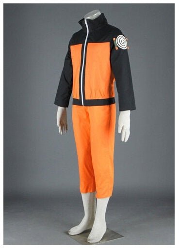 Orange Ninja Anime Costume