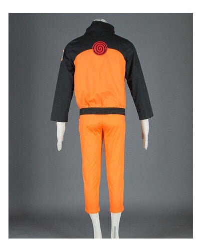 Orange Ninja Anime Costume