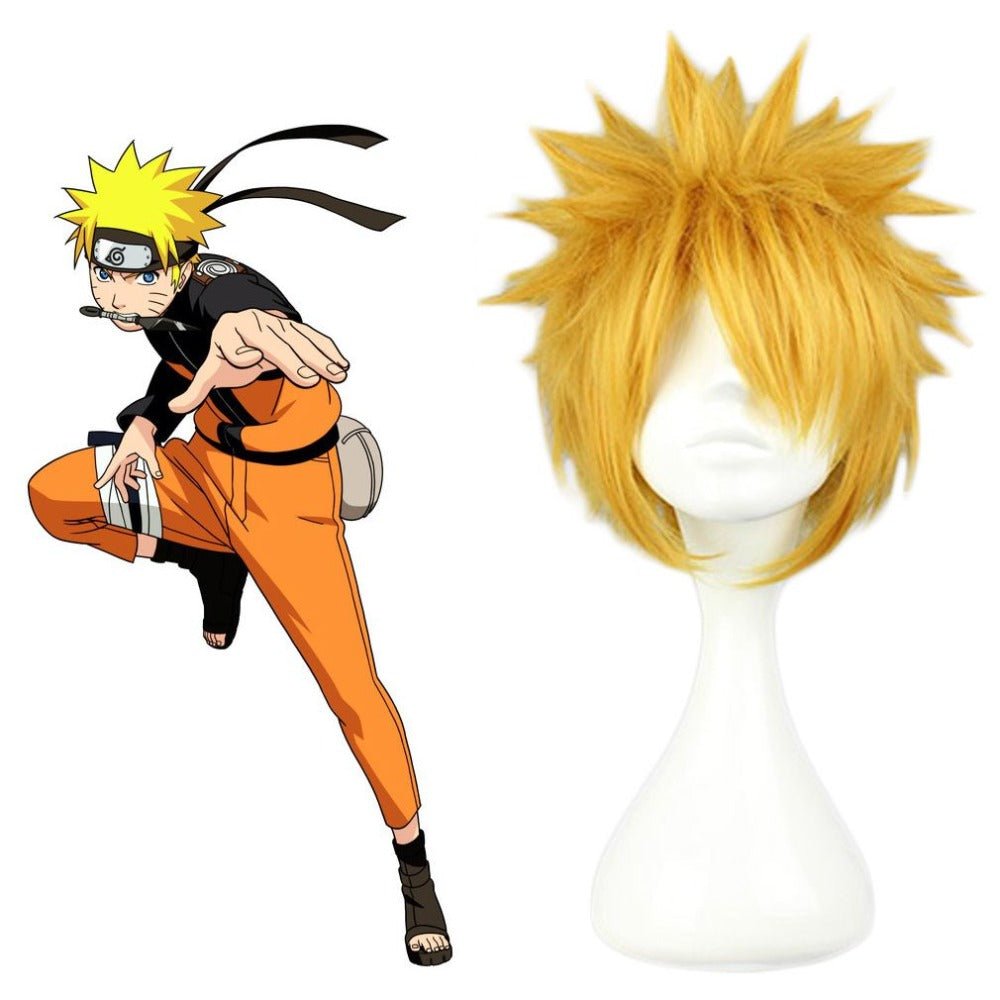 Orange Ninja Anime Costume