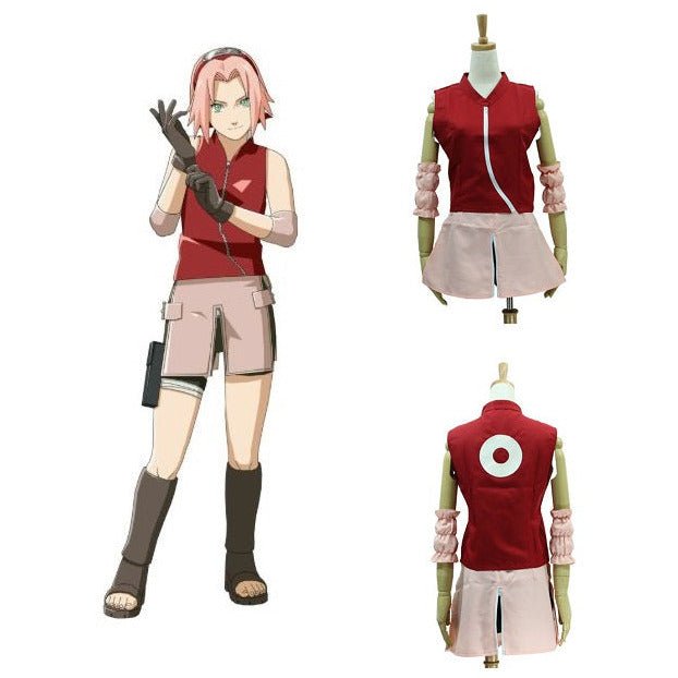 Pink Ninja Girl Anime Costume
