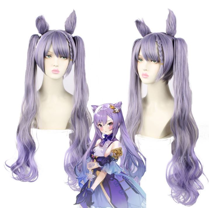 Purple Twin-Tail Swordswoman Costume – view 3