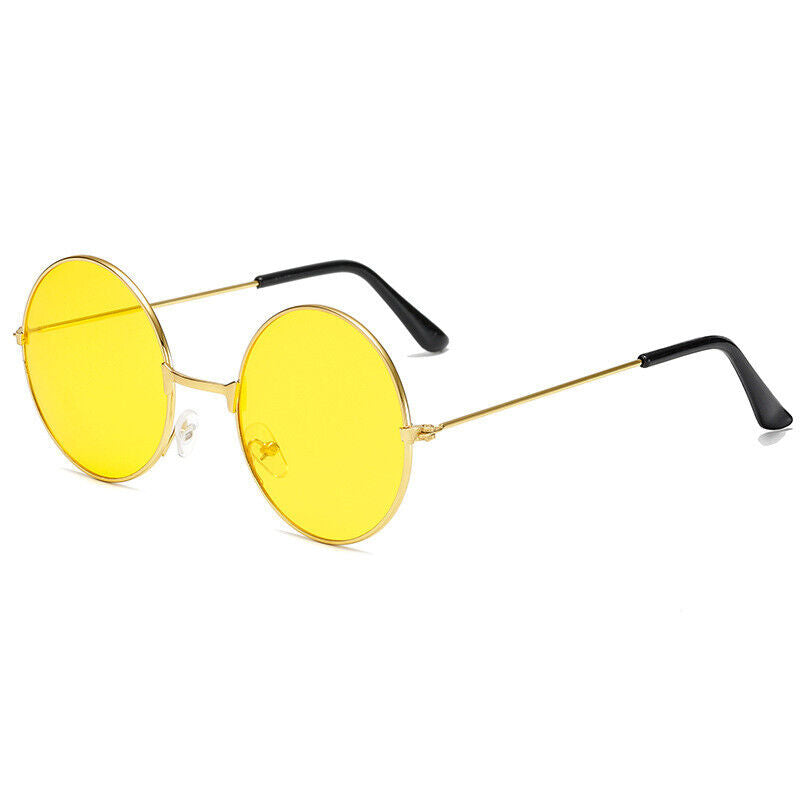 1960s Hippie Retro Round Glasses – view 7
