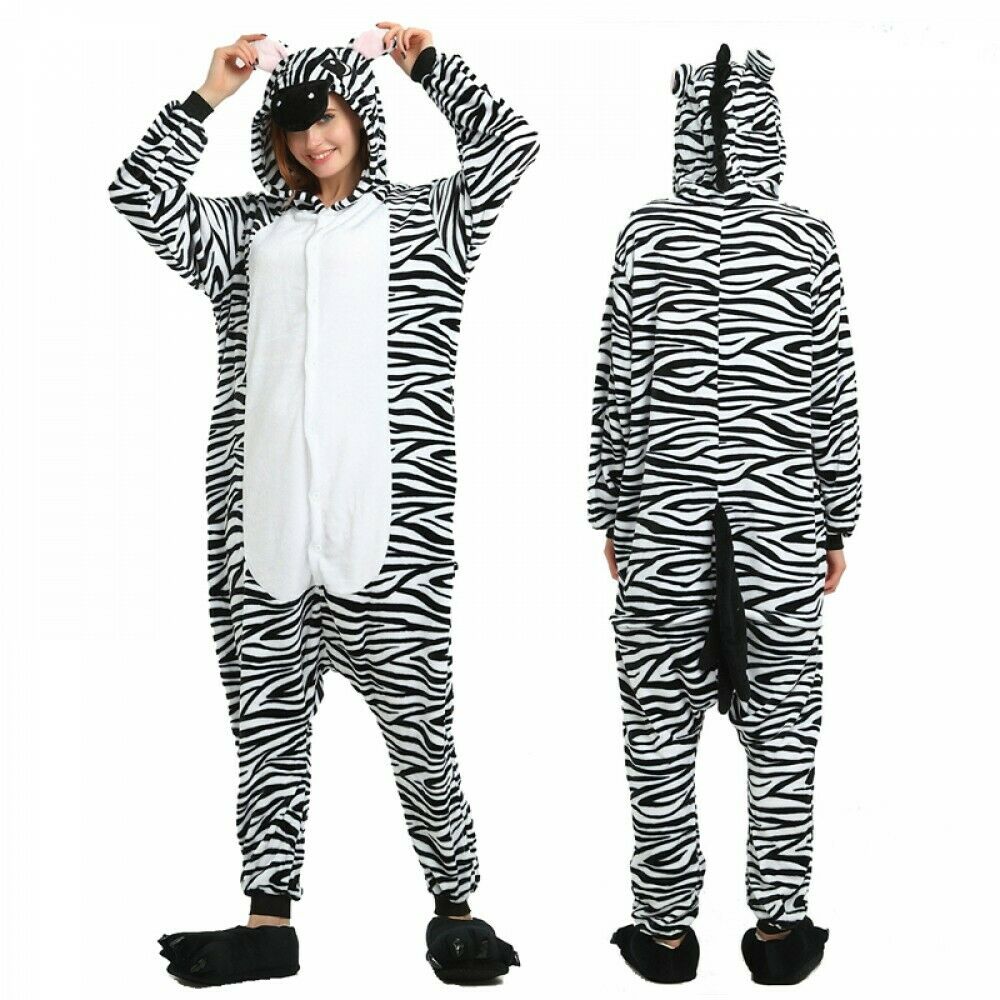 Zebra Kigurumi Onesie Pyjamas