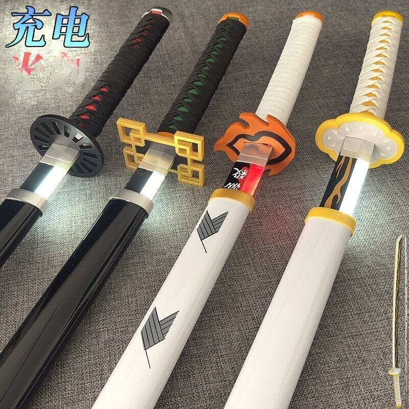 Anime Demon Hunter Light Up Katana Sword