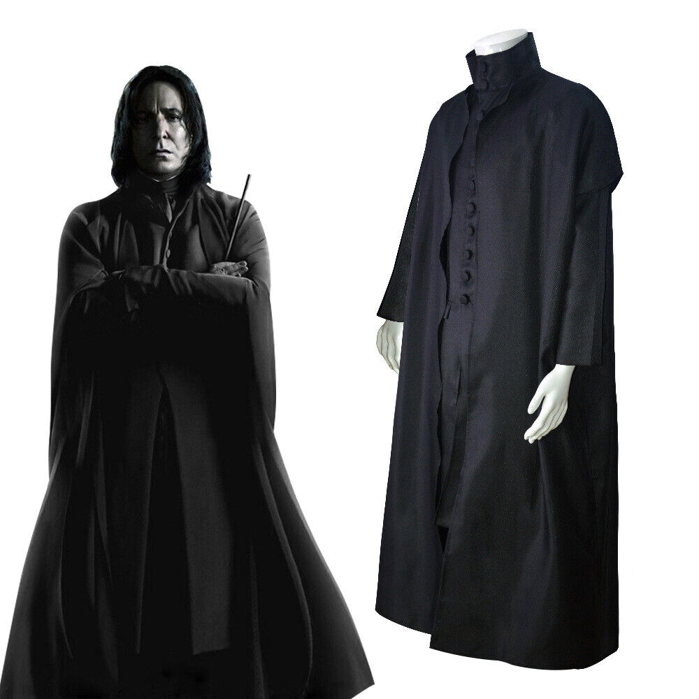Men's Potions Professor Black Robe Wizard