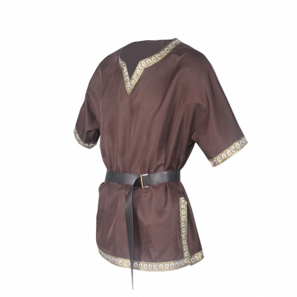Men's Medieval Renaissance Tunic Shirt Costume