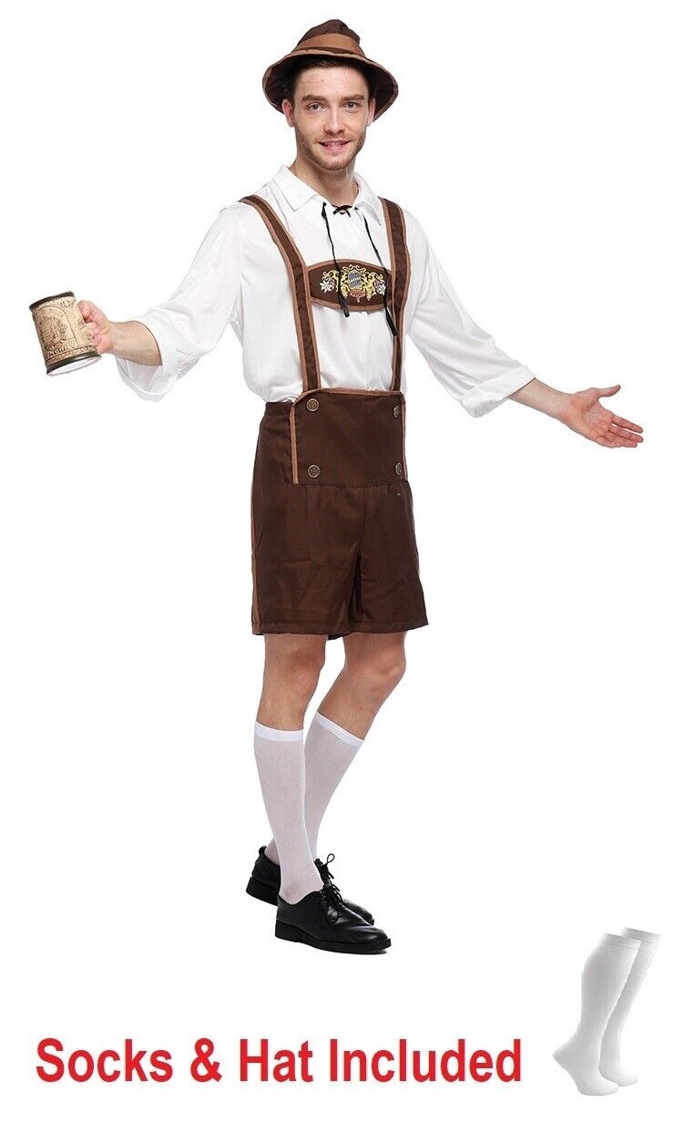 Men's Oktoberfest Lederhosen Costume