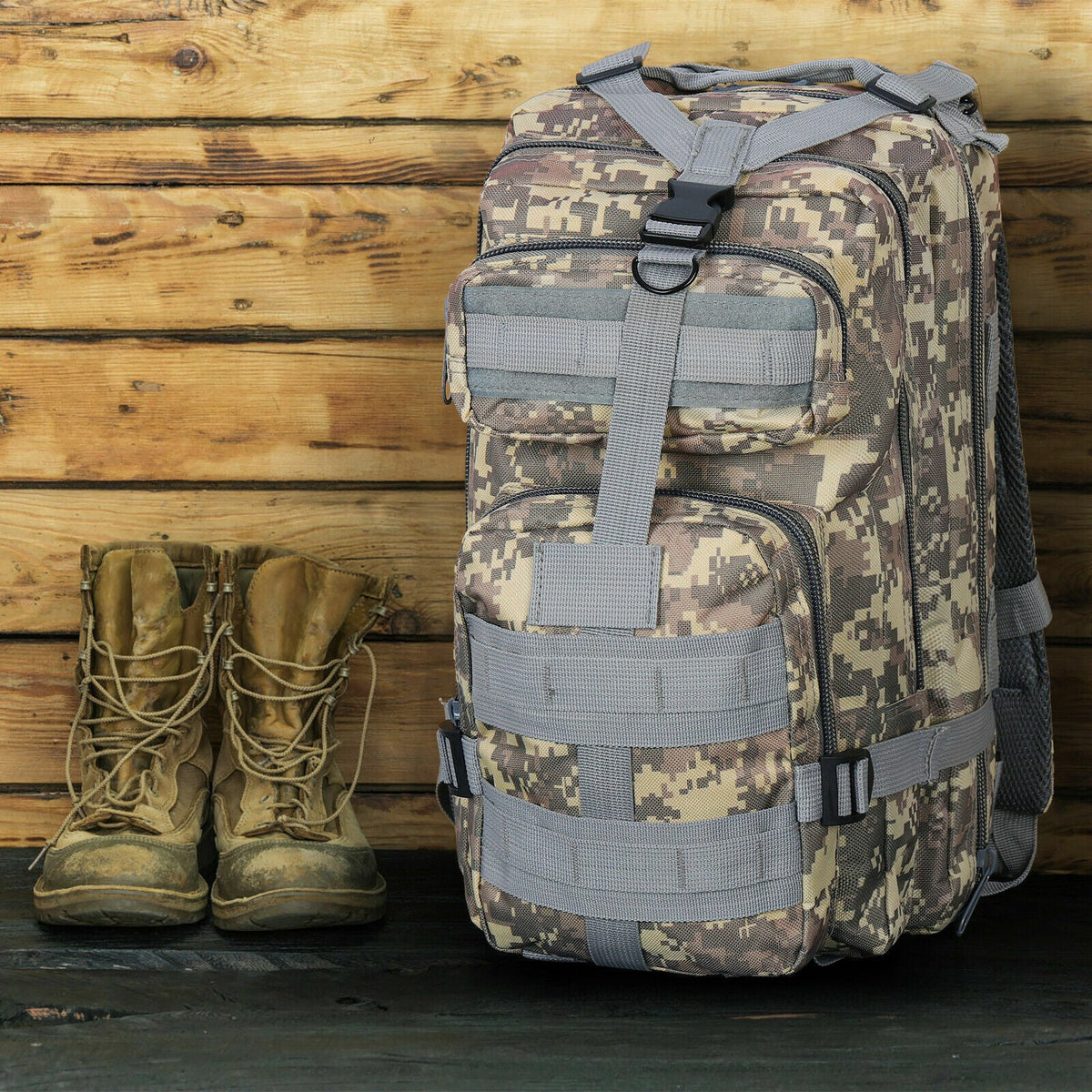 30L MOLLE Tactical Backpack – view 3