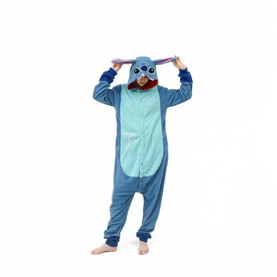 Blue Blue Alien Character Kigurumi Onesie Pyjamas