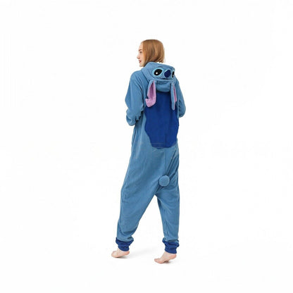 Blue Blue Alien Character Kigurumi Onesie Pyjamas
