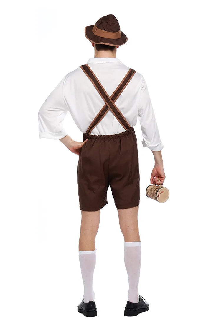 Men's Oktoberfest Lederhosen Costume