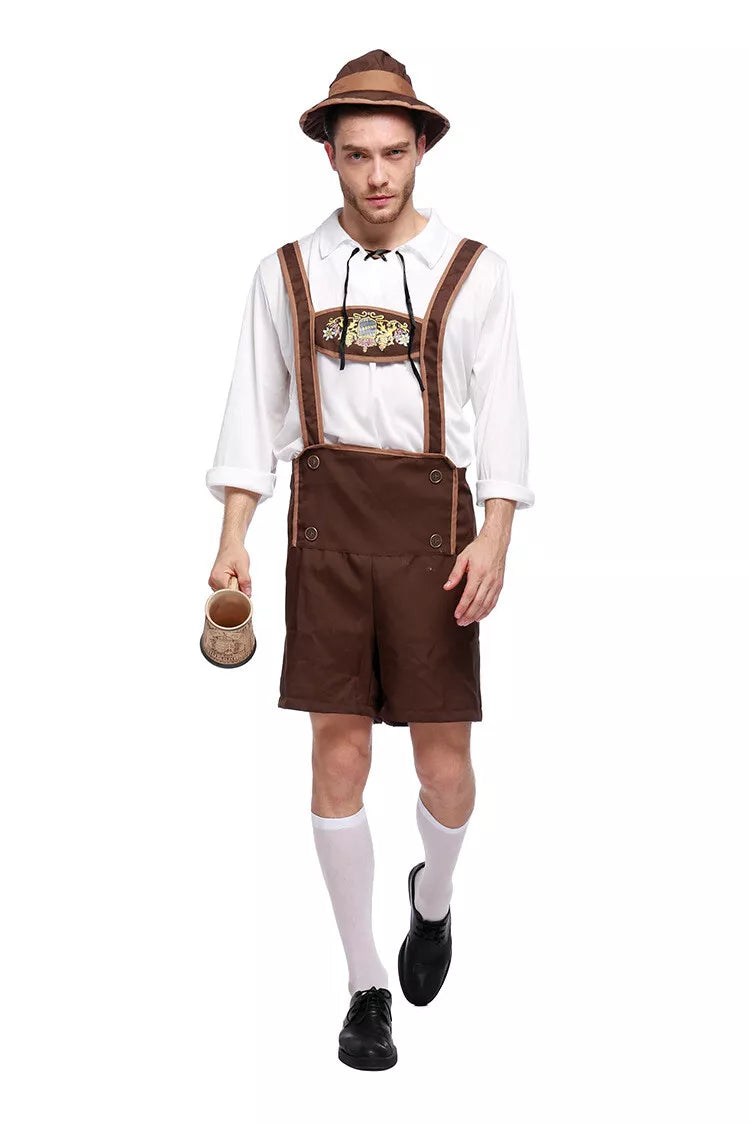 Men's Oktoberfest Lederhosen Costume