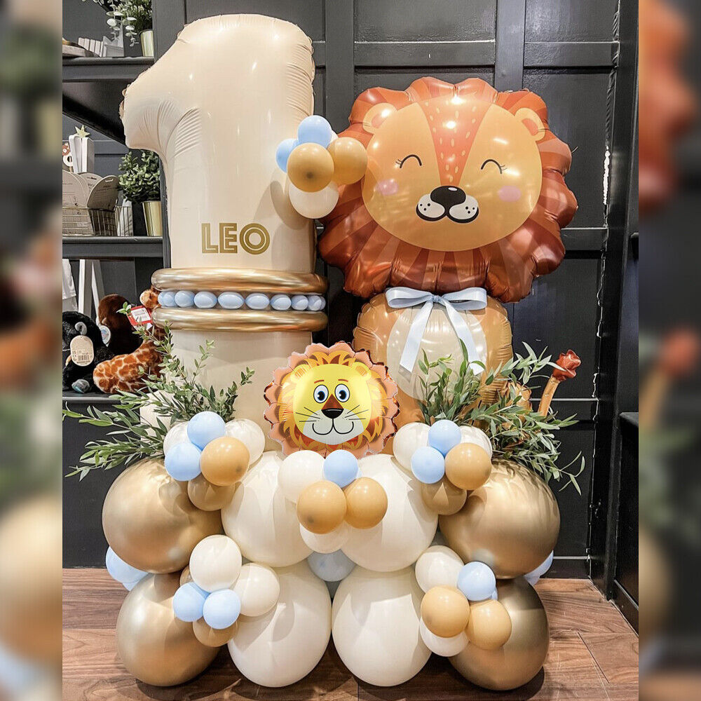 Jungle Safari Lion Balloon Set