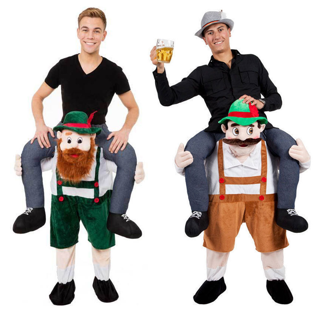 Men's Bavarian Ride-On Piggyback Costume