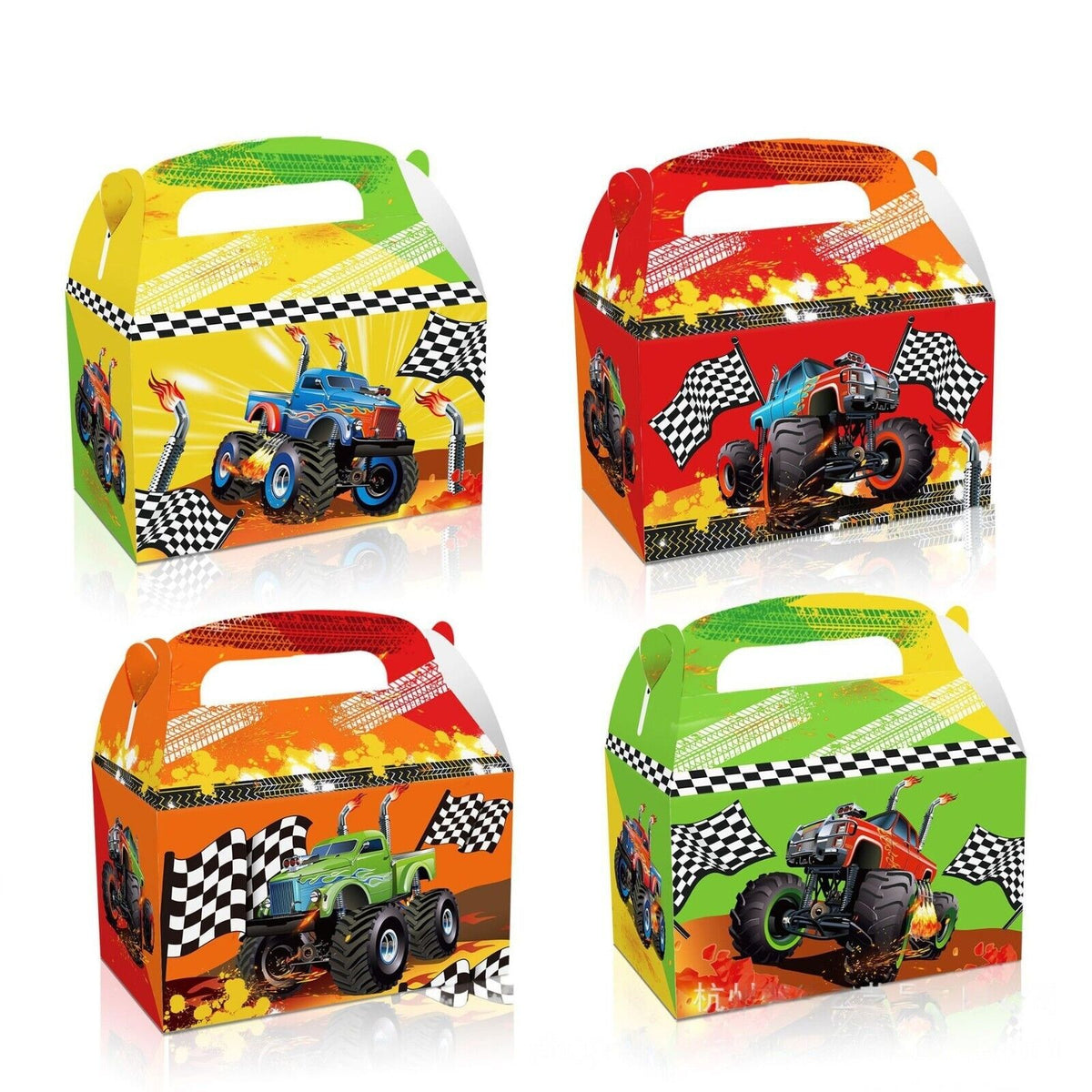 Monster Truck Party Favour Boxes