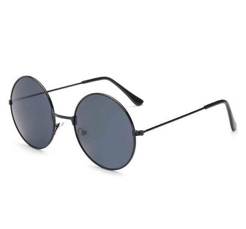 1960s Hippie Retro Round Glasses – view 2