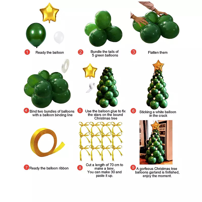 Christmas Tree Balloon Kit