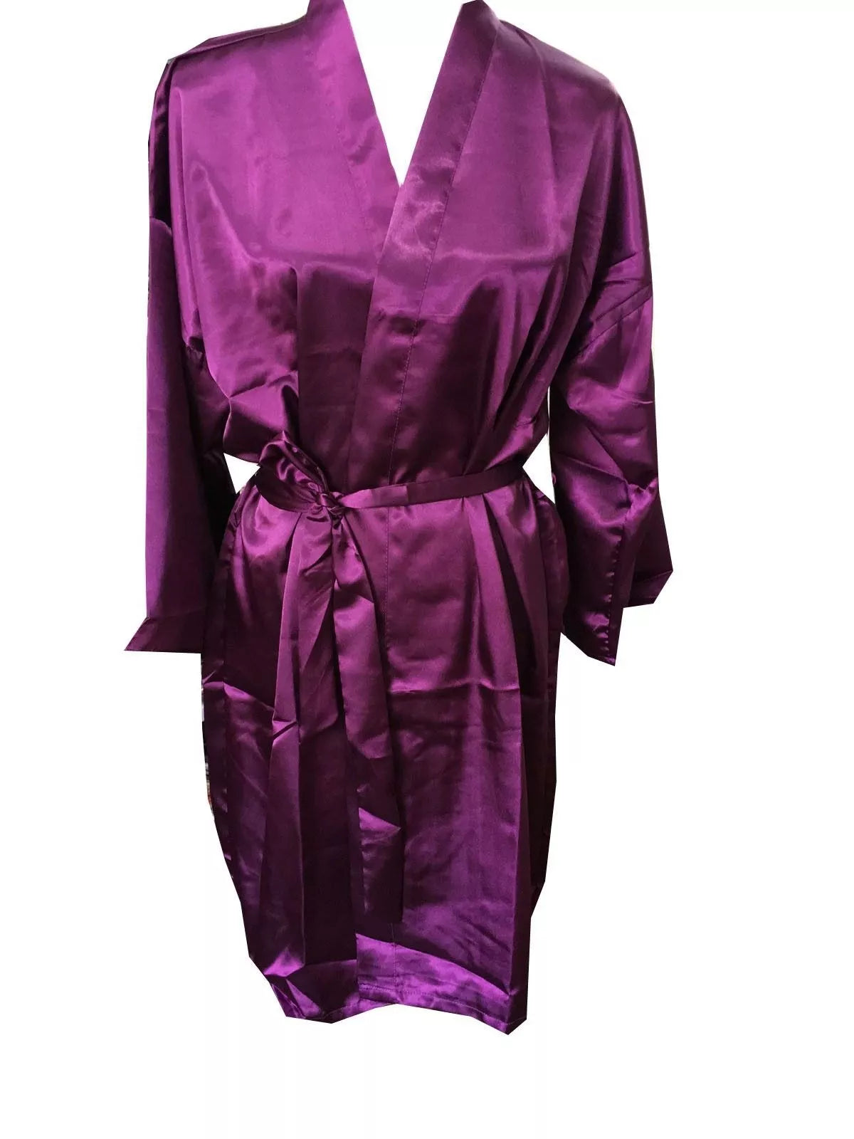 Women's Satin Bridal Party Robe – view 5