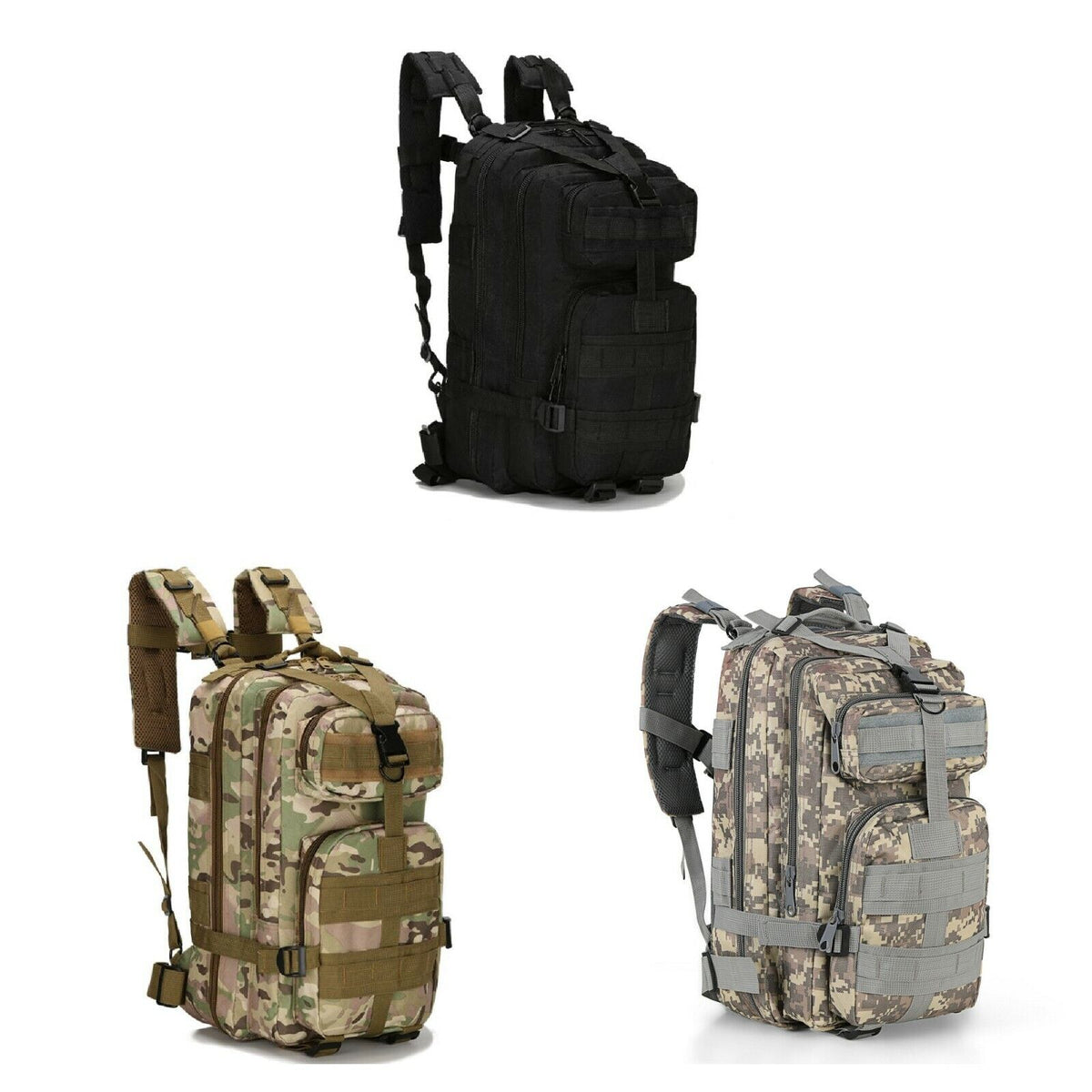 30L MOLLE Tactical Backpack