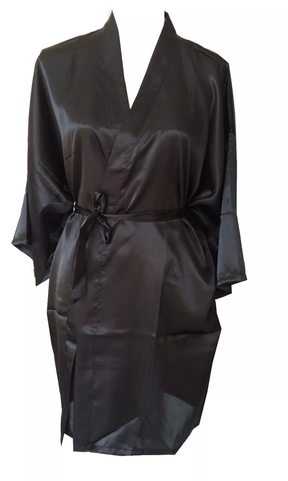 Women's Satin Bridal Party Robe – view 7