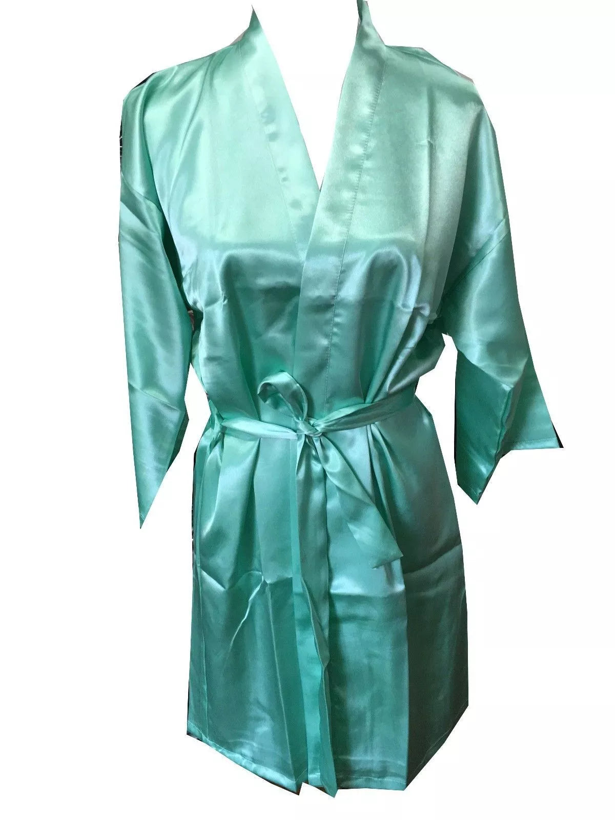 Women's Satin Bridal Party Robe – view 9